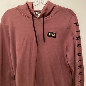 Pink hoodies